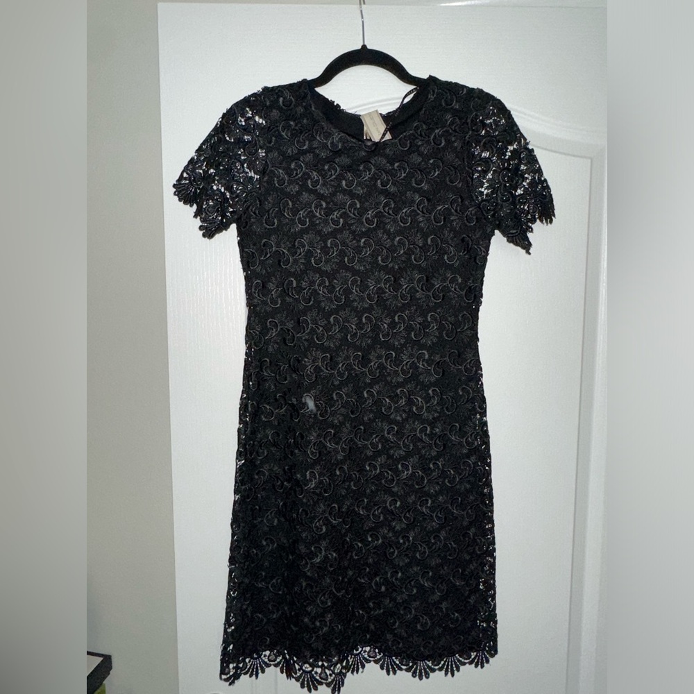 Zara Black Lace Dress